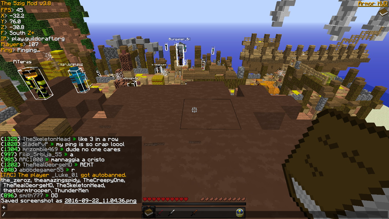 prac pvp badsportsmanship | GuildCraft Network - Cracked Minecraft Server