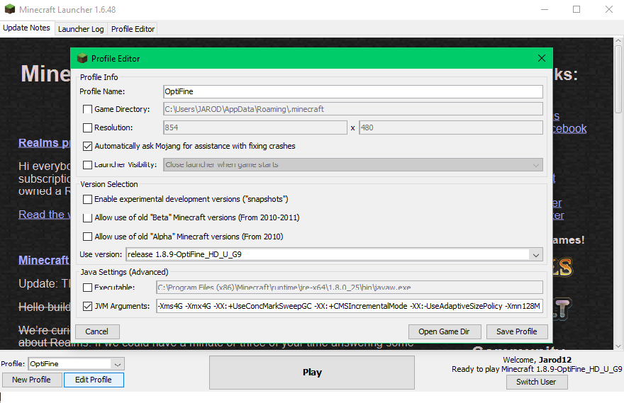 How To Change Mc Ram Allocation Guildcraft Network Cracked Minecraft Server